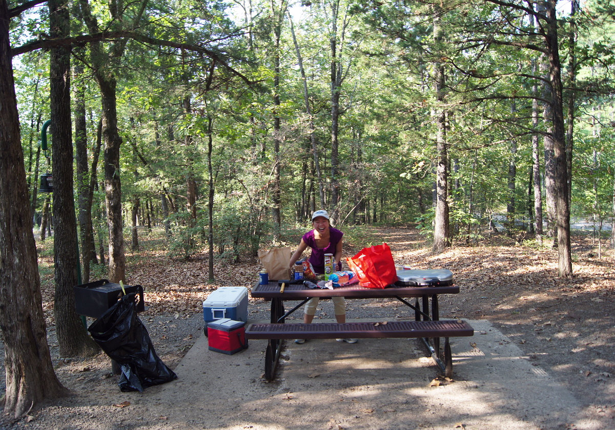 Petit Jean Camping Petit Jean Camping Petit Jean is the best state park in Arkansas for hiking and camping.