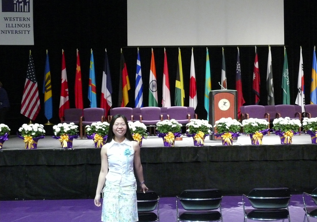 Hanhan's Master's Ceremony Hanhan's Master's Ceremony Hanhan graduates! With a perfect 4.0 GPA.